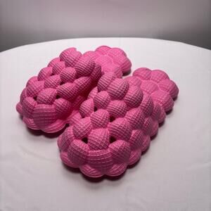 SHEIN Pink Bubble Slides Size EU35/36 US 5